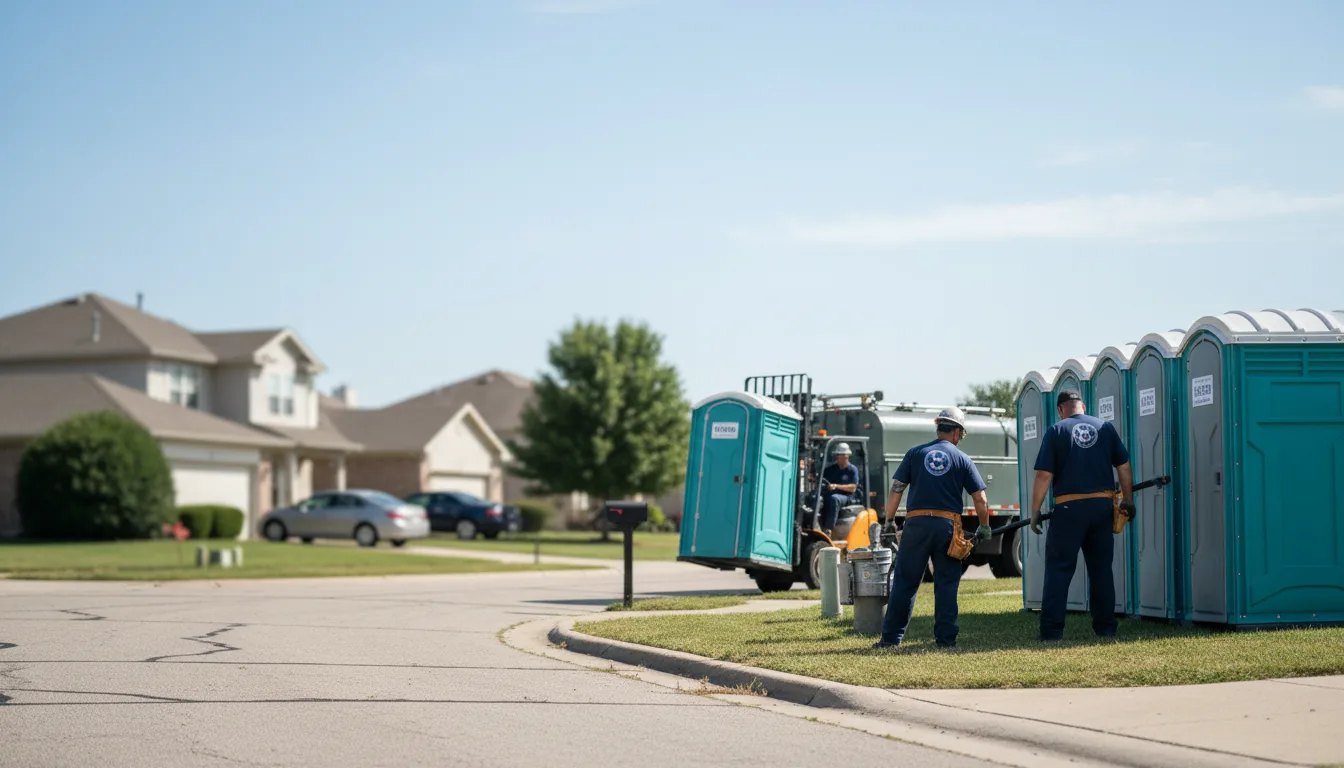 Porta Potty Rental in Homewood, CA near me